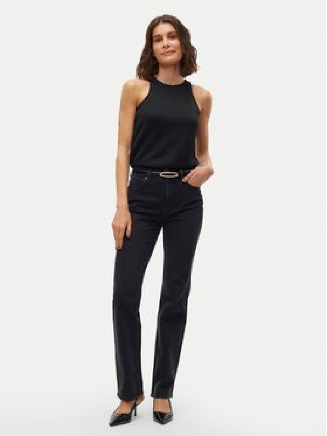 Vero Moda Jeansy Tessa 10315432 Czarny Straight Fit