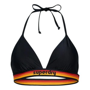Damski trójkątny top do kostiumu kąpielowego Superdry Vintage Logo