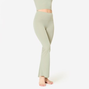 Spodnie fitness damskie Domyos flare
