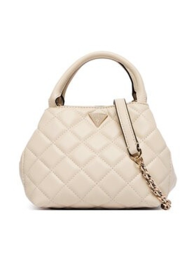 Guess Torebka Juliet Mini HWQG24 56710 Kremowy