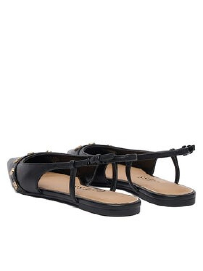 Guess Baleriny FLPDOR LEA05 Czarny