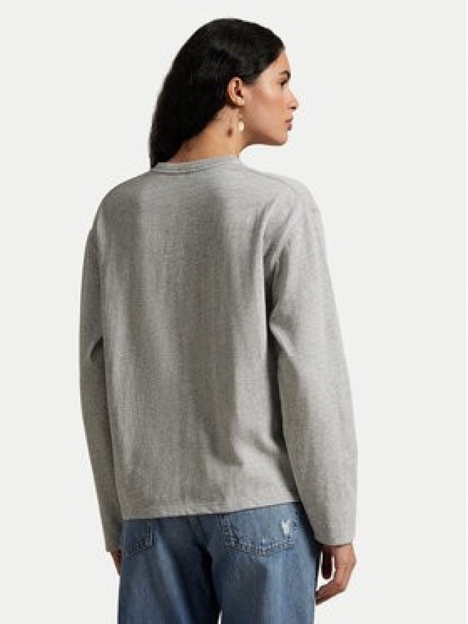 Polo Ralph Lauren Bluzka 211967105003 Szary Straight Fit