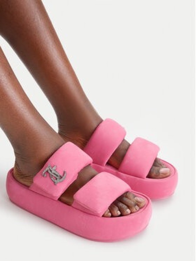 Juicy Couture Klapki CEO-WSS21515-06 Różowy