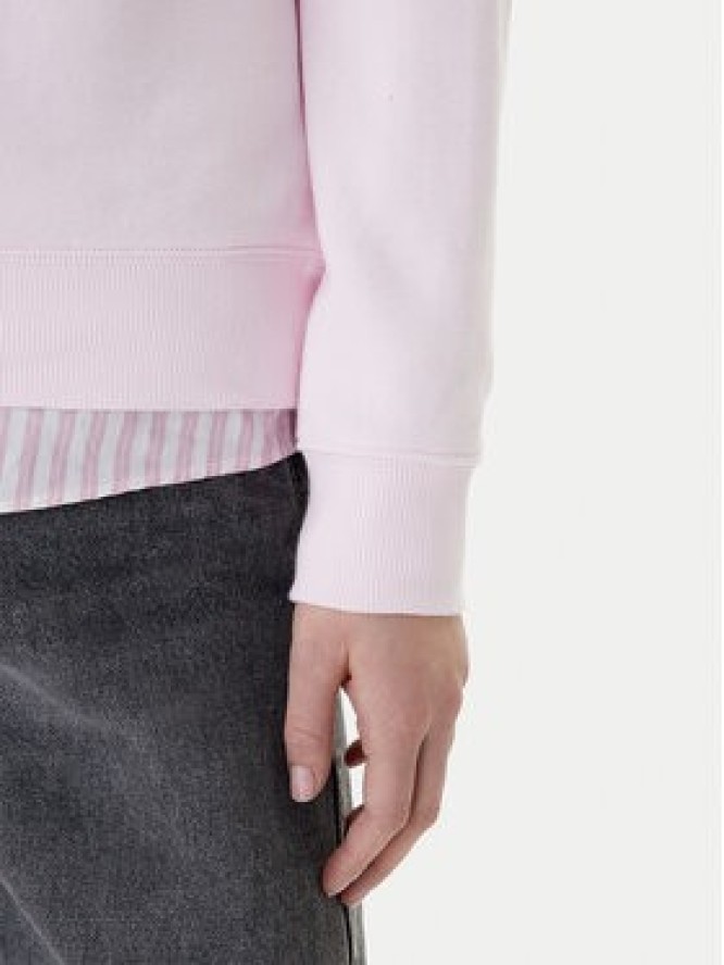 Tommy Jeans Bluza Flag DW0DW19959 Różowy Regular Fit