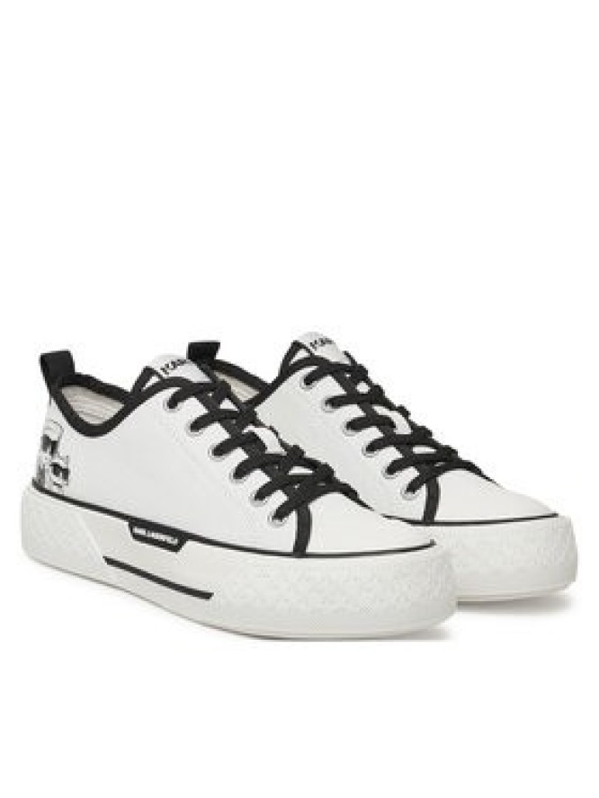 KARL LAGERFELD Trampki KL60614T Biały