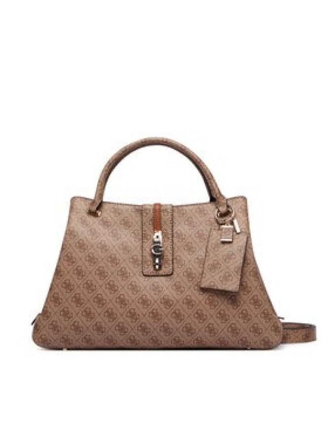 Guess Torebka Yvonne Logo HWSG23 78220 Brązowy jasny