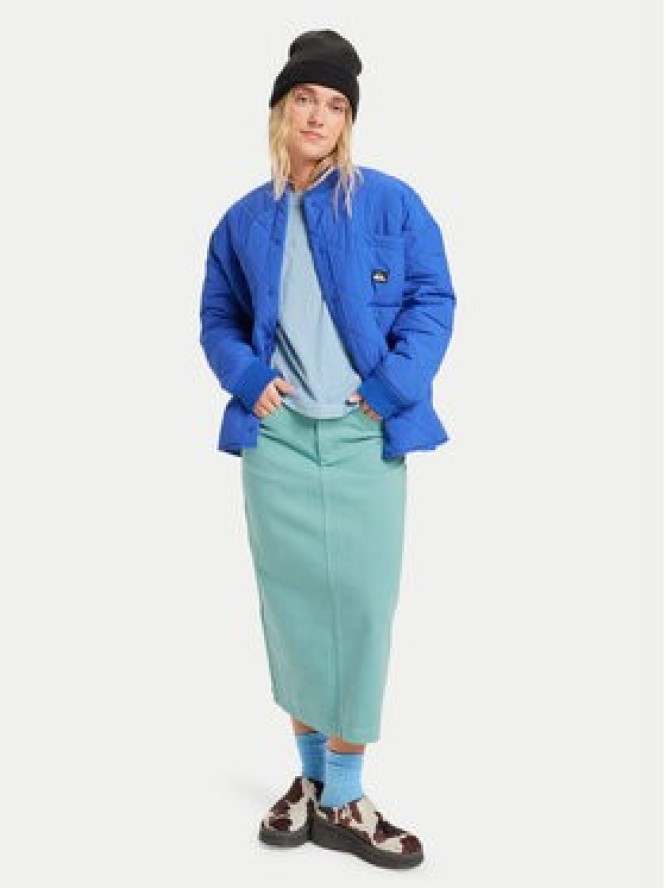 Quiksilver Kurtka przejściowa Shining Quilted EQWJK03084 Granatowy Regular Fit