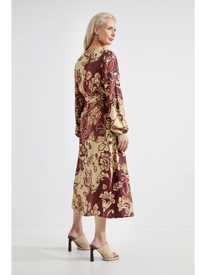 Josephine & Co Sukienka "Alise" w kolorze czerwono-żółtym rozmiar: 44