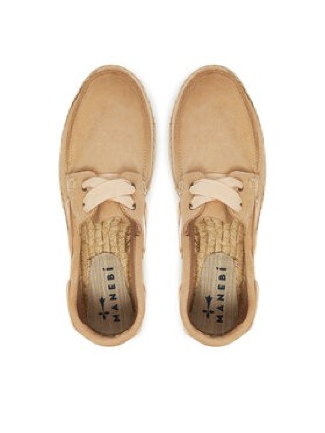 Manebi Espadryle K 1.1 KW Beżowy