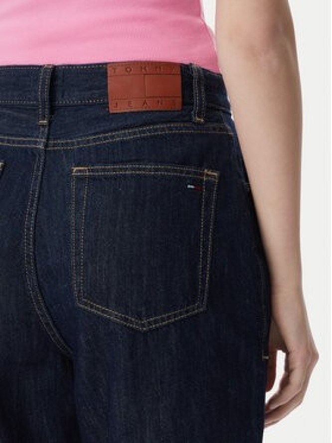 Tommy Jeans Jeansy DW0DW23459 Granatowy Mom Fit