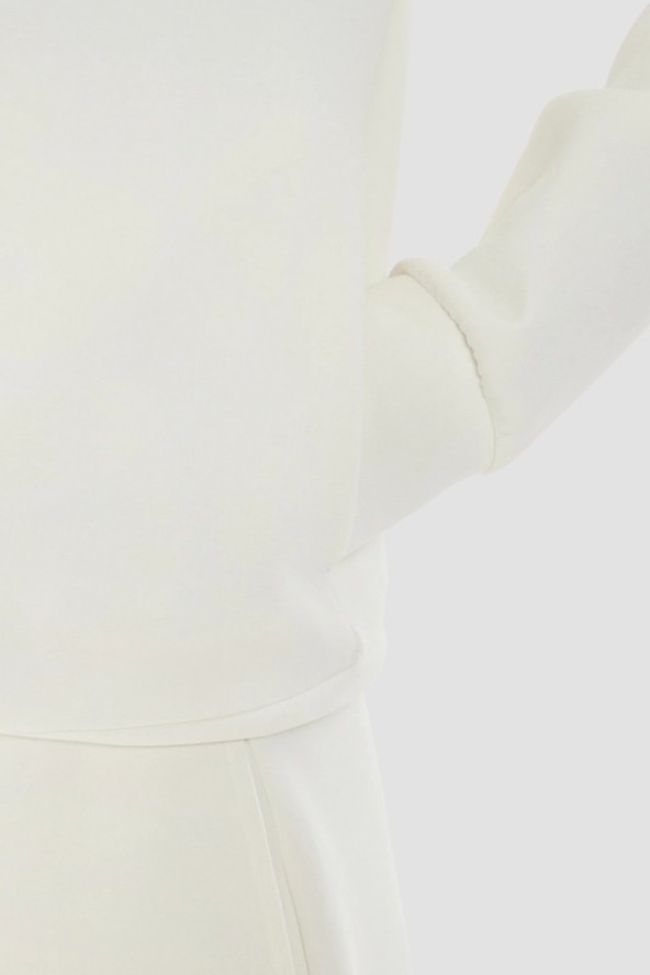 GUESS Damska bluza w kolorze ecru Olympe, Rozmiar S