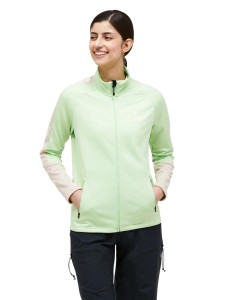 Bluza Peak Performance damska Rider Zip Jacket zielona - M