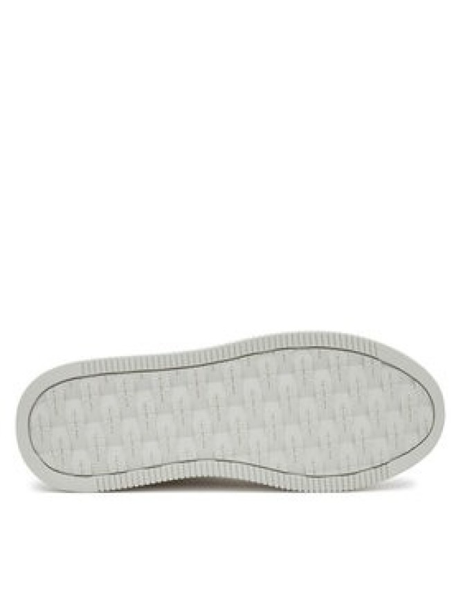 Calvin Klein Jeans Sneakersy Bold Flatf Low Lace Mg YW0YW01766 Biały