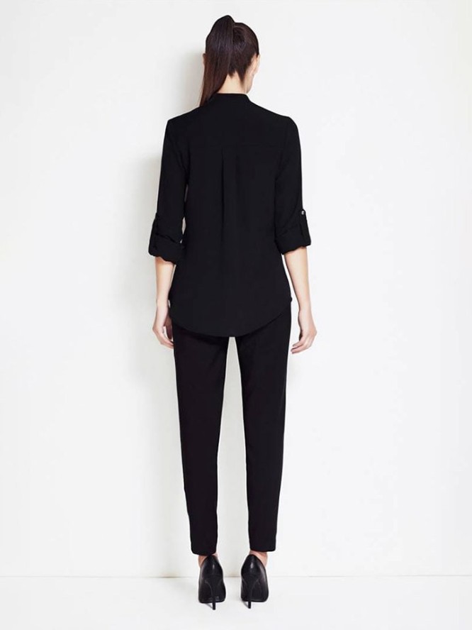 Awama Koszula w kolorze czarno-różowym rozmiar: M