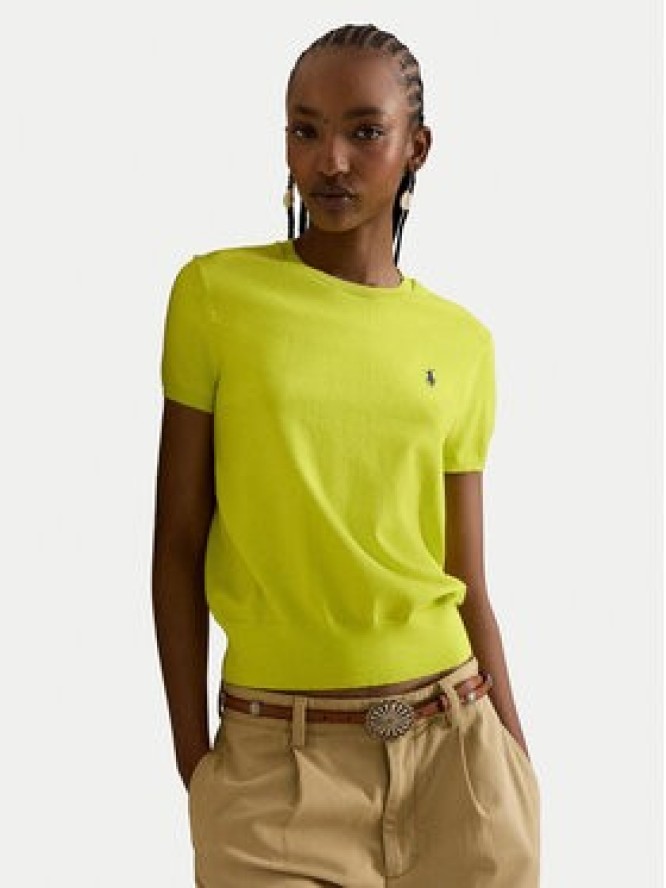 Polo Ralph Lauren T-Shirt 211971872503 Zielony Slim Fit