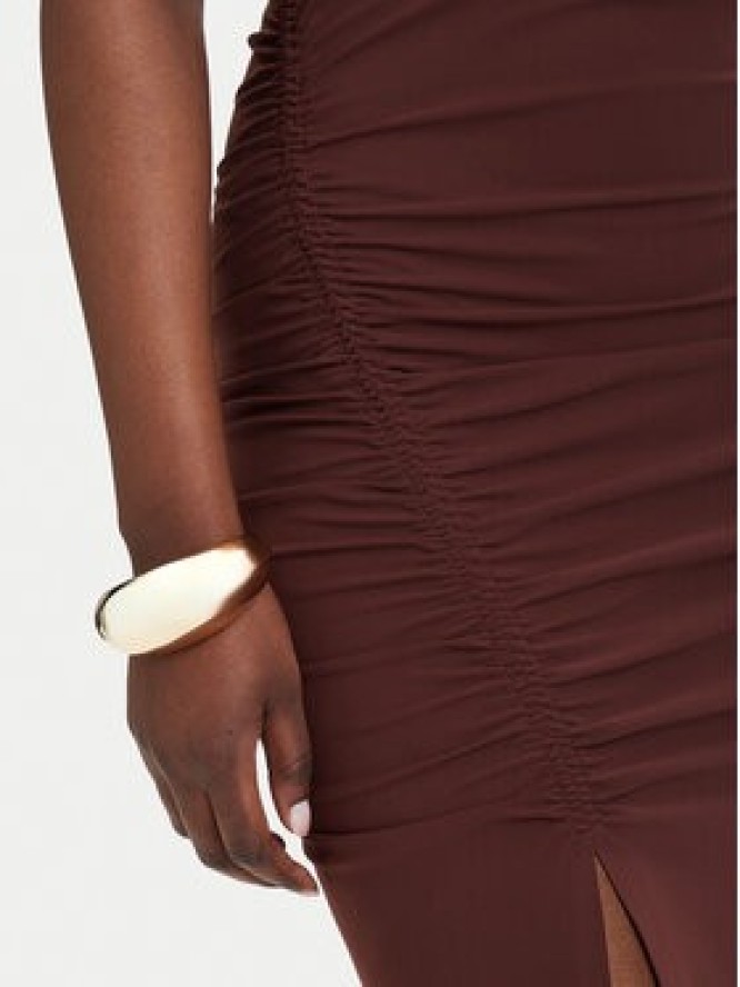 Patrizia Pepe Sukienka codzienna 2M4542/J419-M564 Brązowy Slim Fit