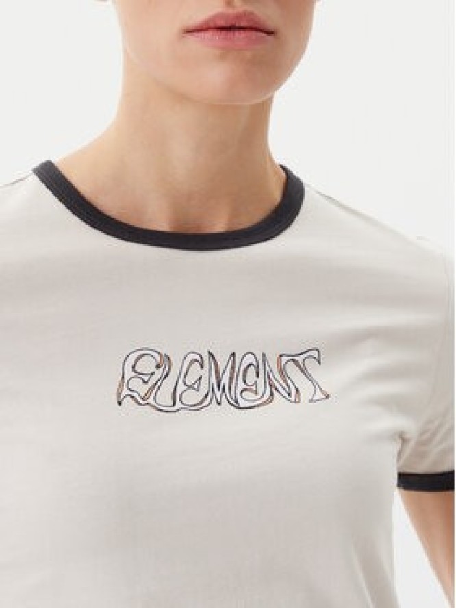 Element T-Shirt ELJZT00138 Beżowy Regular Fit