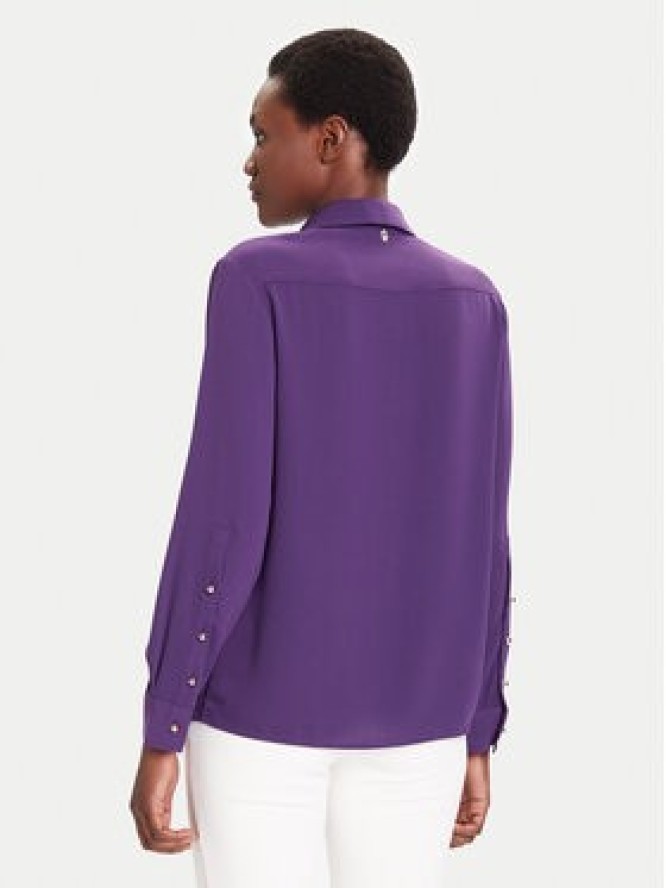 Liu Jo Koszula MF5147 T4241 Fioletowy Regular Fit