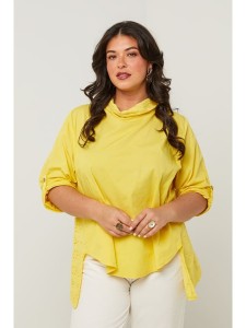 Curvy Lady Bluzka w kolorze żółtym rozmiar: 40/42