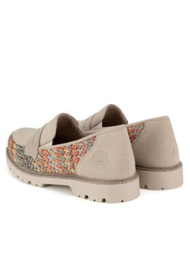 Rieker Mokasyny 45562-90 Kolorowy