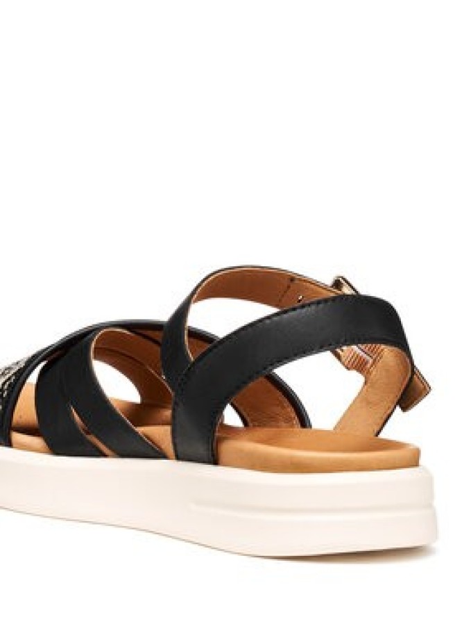 Geox Sandały D Xand 2S D65PAB 09B11 C9999 Czarny