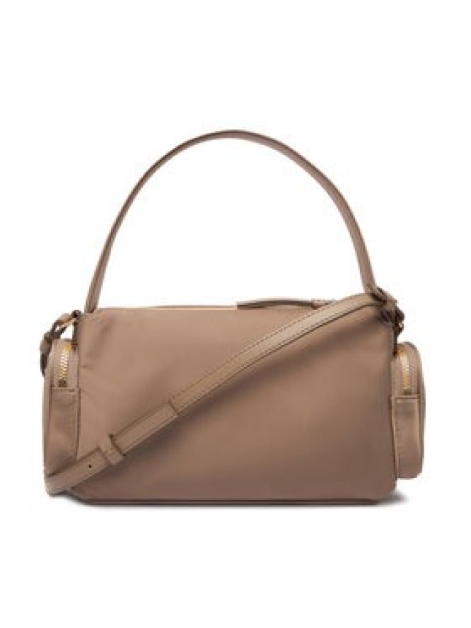 Calvin Klein Torebka Pocket Nylon Bag W/Strap LV04F3132G Beżowy