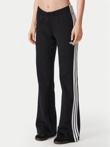 adidas Spodnie dresowe 3S Flared KQ6424 Czarny Regular Fit