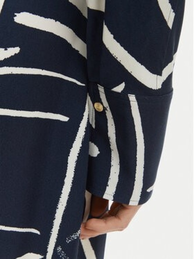 Tommy Hilfiger Sukienka codzienna WW0WW48934 Granatowy Relaxed Fit