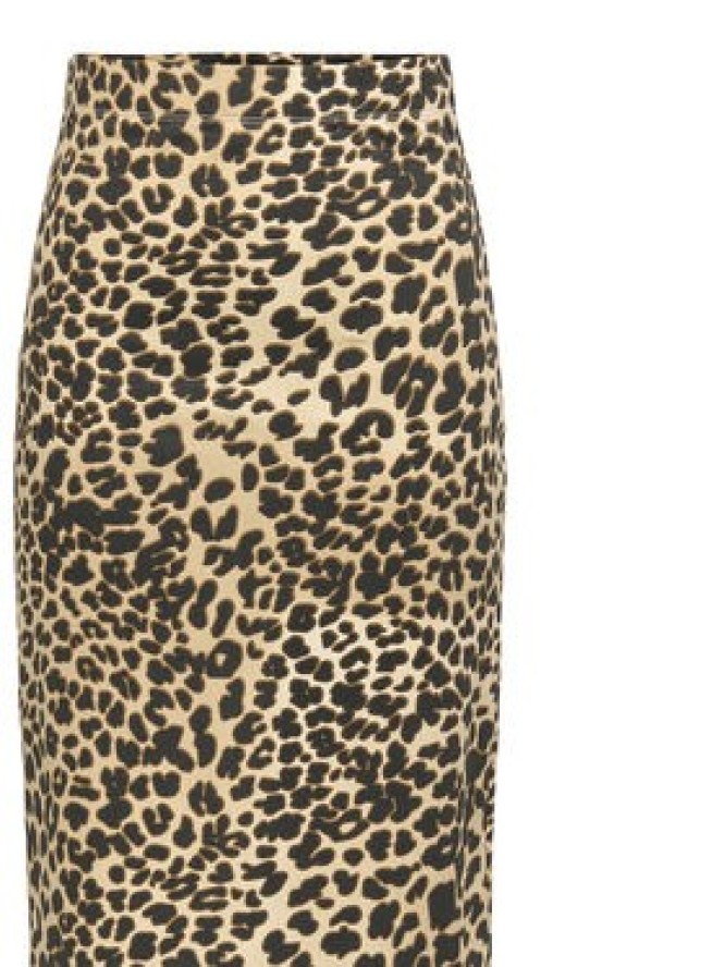 JDY Spódnica ołówkowa Ivy 15347463 Brązowy Slim Fit