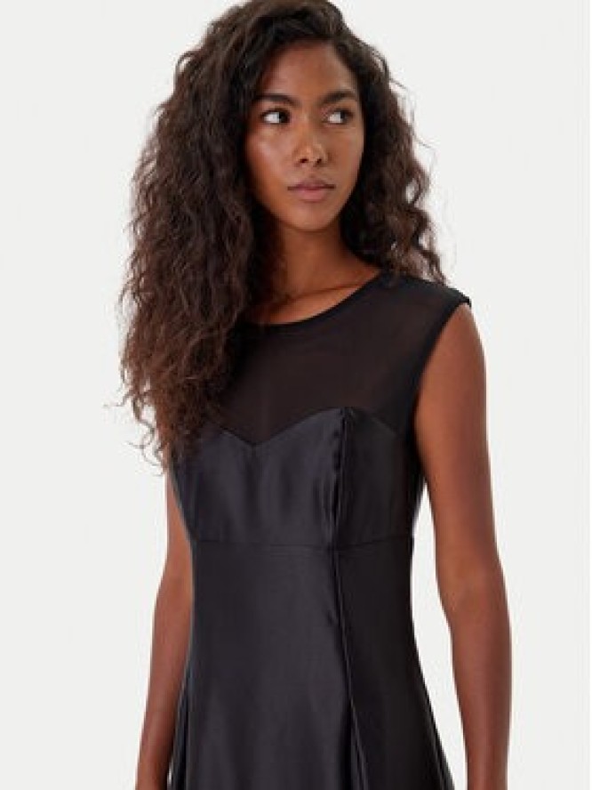 Rinascimento Sukienka koktajlowa CFC0126155003 Czarny Regular Fit