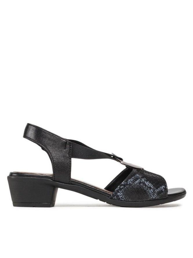 Go Soft Sandały WI23-BETTY-06 Czarny