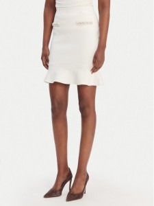 Guess Spódnica mini W6RD75 Z4422 Écru Regular Fit
