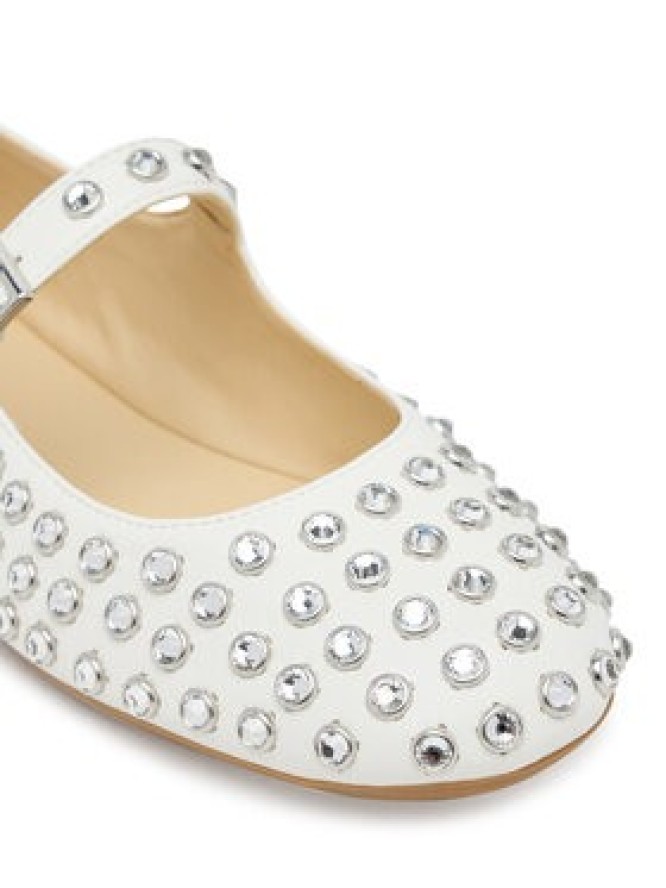 Guess Baleriny FLTKDL ELE02 Biały