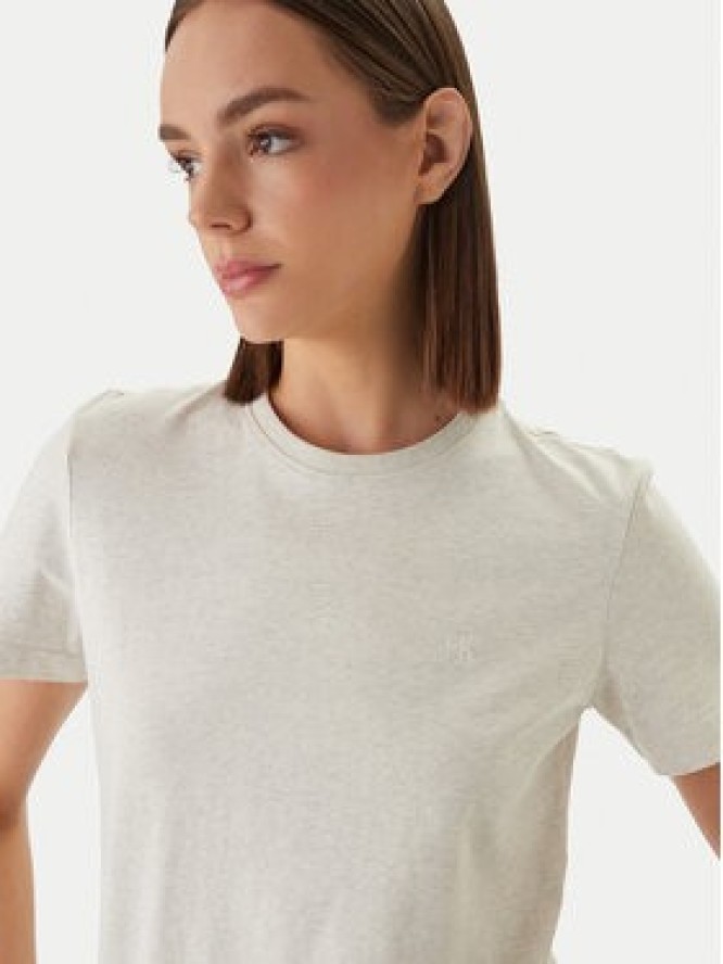 Calvin Klein Jeans T-Shirt Monogram LV047B224G Szary Regular Fit