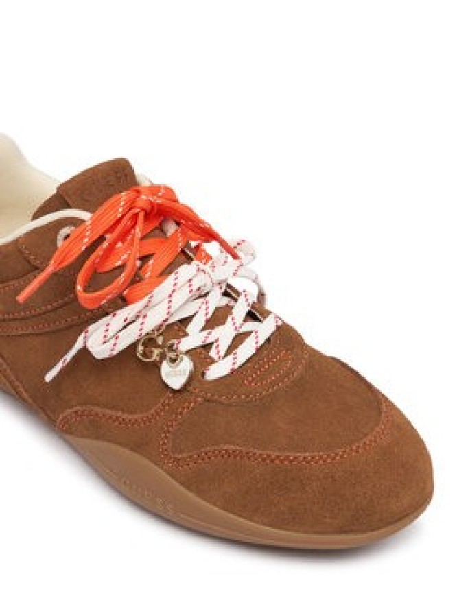 Guess Sneakersy FLFBE2 SUE12 Brązowy