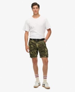 superdry Core Cargo Shorts – Relaxed fit, średniej grubości twill