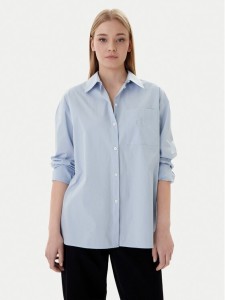 Calvin Klein Jeans Koszula LV047C143G Szary Relaxed Fit