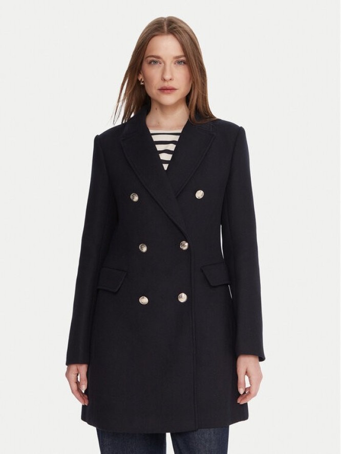 Morgan Płaszcz przejściowy 252-GCHA Granatowy Regular Fit