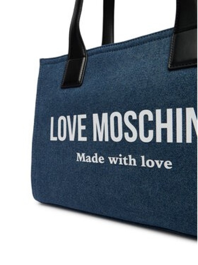LOVE MOSCHINO Torebka JC4056PP1OLG170A Niebieski