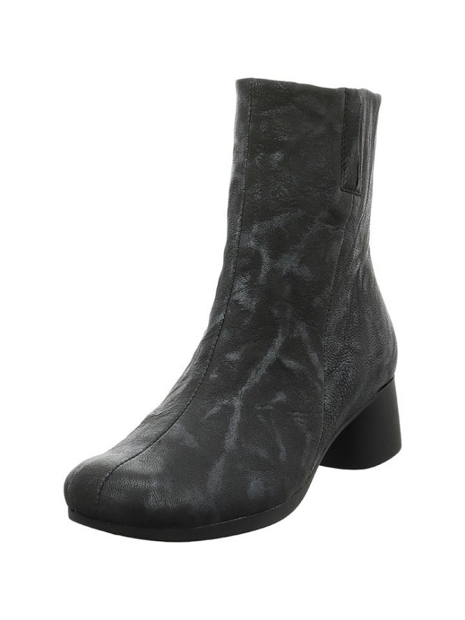 Think! Skórzane botki w kolorze czarnym rozmiar: 39,5