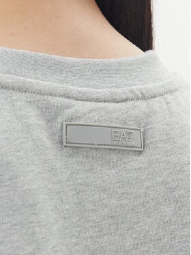 EA7 Emporio Armani T-Shirt 7W000177 AF12473 O8002 Szary Loose Fit