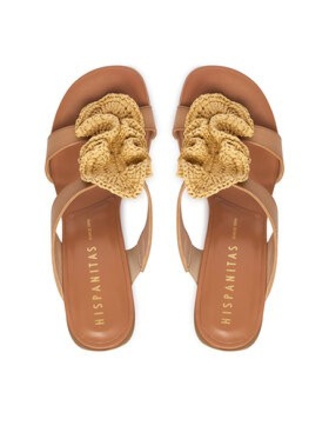 Hispanitas Klapki HV264817 C001 Beżowy