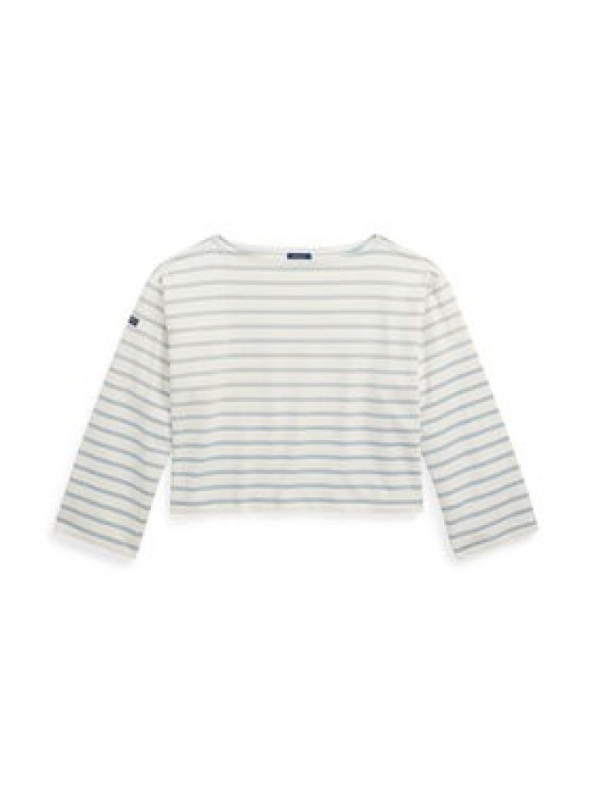 Polo Ralph Lauren Bluzka 211959103003 Écru Relaxed Fit