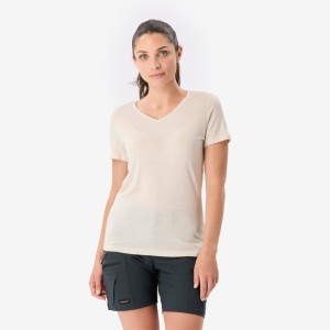 Koszulka damska trekkingowa z krótkim rękawem Merino Fresh