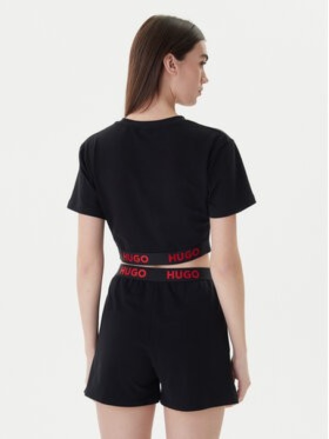 Hugo T-Shirt Logo 50520497 Czarny Relaxed Fit