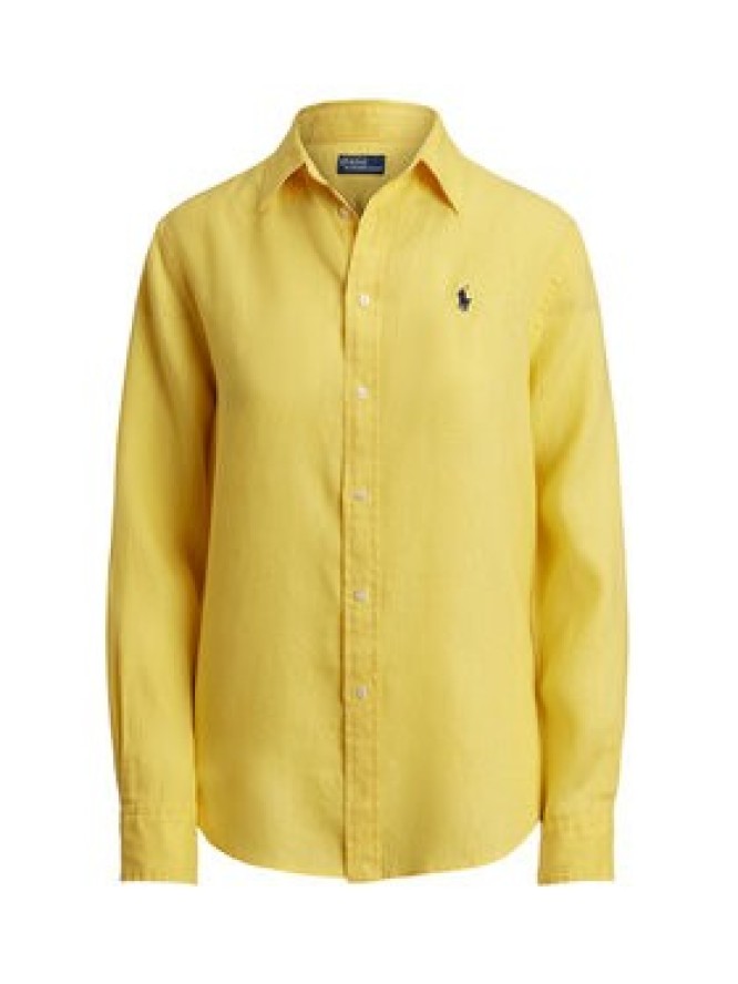 Polo Ralph Lauren Koszula 211970730502 Żółty Regular Fit