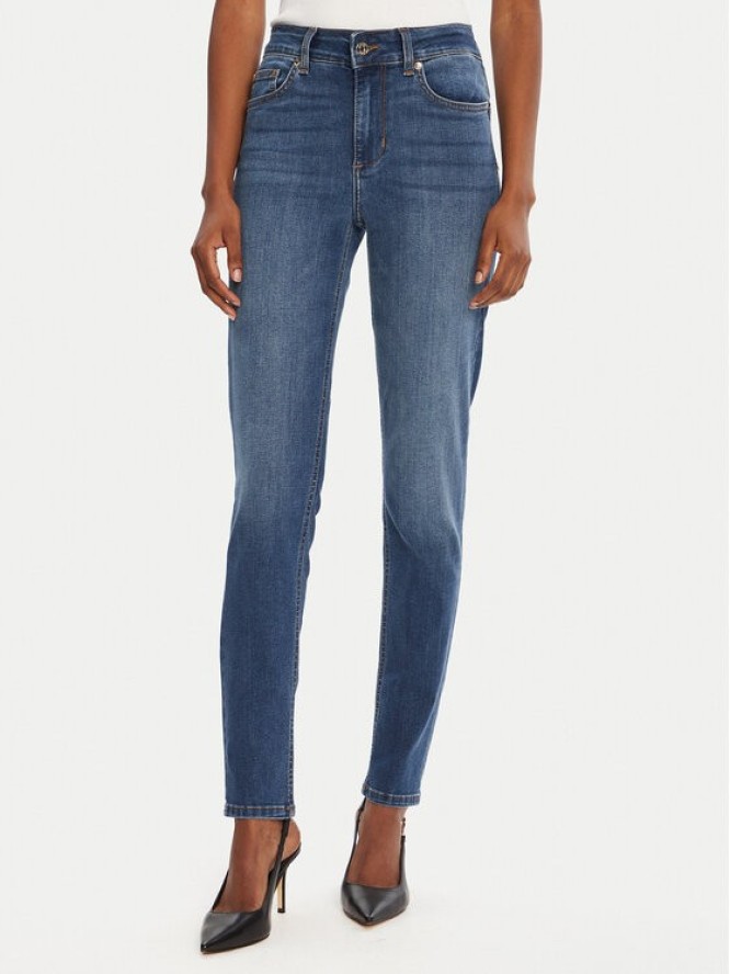 Liu Jo Jeansy UXX037 D4186 Granatowy Slim Fit