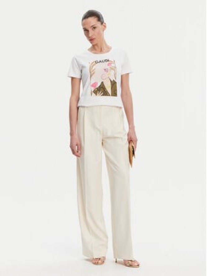 Gaudi T-Shirt 511BD64035 Biały Regular Fit