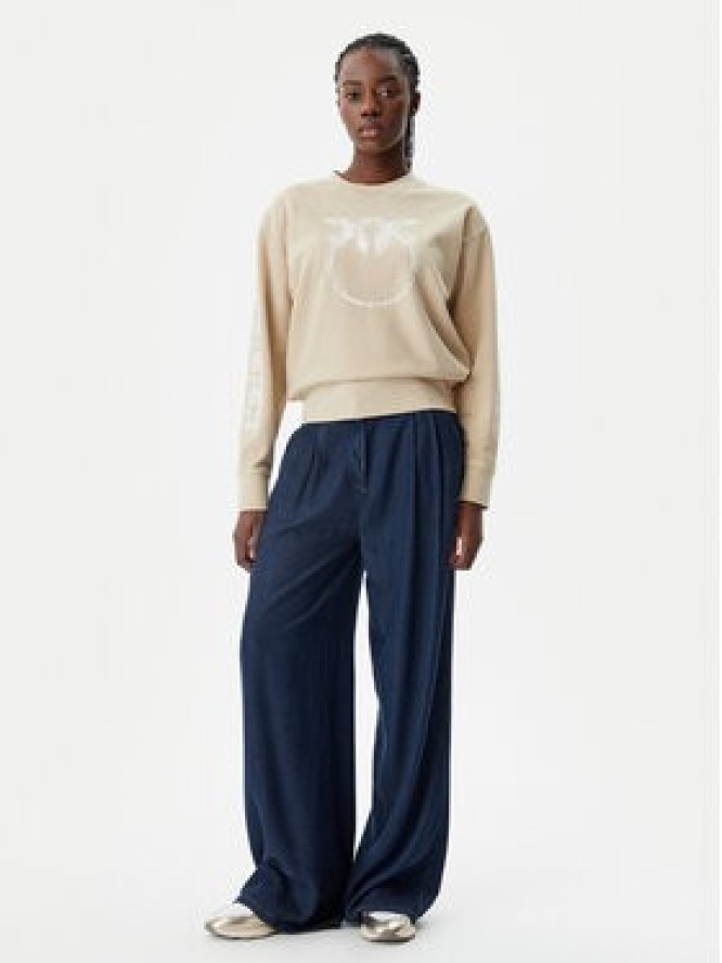 PINKO Bluza 104618 A2CV C36 Beżowy Regular Fit