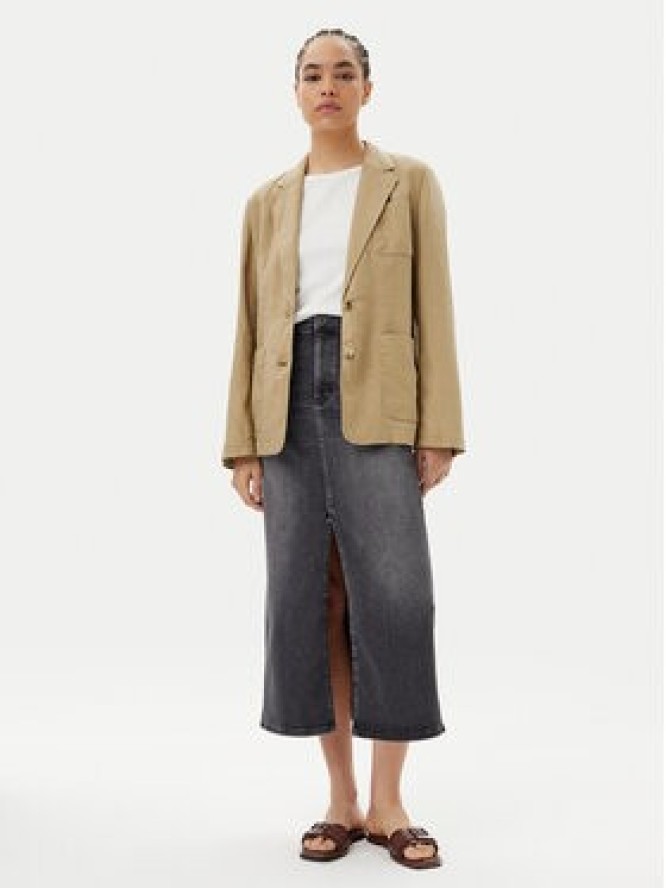 Tommy Hilfiger Marynarka Ess WW0WW44757 Beżowy Regular Fit